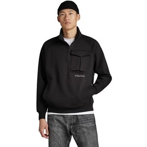G-STAR RAW Anorak Loose Sw tröja för män, Svart (Dk Black D23893-d425-6484), XL G-STAR RAW Anorak Loose Sw tröja för män, Svart (Dk Black D23893-d425-6484), XL