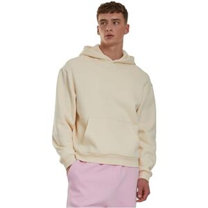Urban Classics Huvtröja för män, fluffig huvtröja, avslappnad huvtröja för män, oversize passform, storlekar S–5XL, Vit, L Urban Classics Huvtröja för män, fluffig huvtröja, avslappnad huvtröja för män, oversize passform, storlekar S–5XL, Vit, L