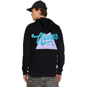 Trendyol Herr TMNAW21SW0474 sweatshirt, svart, XL, Svart, XL Trendyol Herr TMNAW21SW0474 sweatshirt, svart, XL, Svart, XL