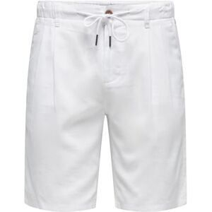 Only & Sons herrshorts, Vit, L Only & Sons herrshorts, Vit, L