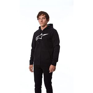 Alpinestars Ageless huvtröja V3 tröja för herr svart/vit S Alpinestars Ageless huvtröja V3 tröja för herr svart/vit S