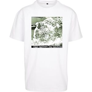 herr Rage Against The Machine oversize Tee, Vit, M herr Rage Against The Machine oversize Tee, Vit, M
