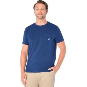 Nautica Men's Solid Crew Neck Short-Sleeve Pocket T-Shirt, Estate Blue, XX-Large Nautica Men's Solid Crew Neck Short-Sleeve Pocket T-Shirt, Estate Blue, XX-Large