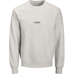 JACK & JONES Jjesoho Sweat Crew Neck Noos, Moonbeam, XS JACK & JONES Jjesoho Sweat Crew Neck Noos, Moonbeam, XS