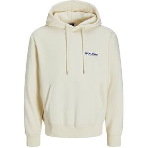 JACK & JONES Jcounion Print Sweat Hood Noos, Söt majs, XL JACK & JONES Jcounion Print Sweat Hood Noos, Söt majs, XL