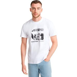 G-STAR RAW Tokyo R T T-shirt för män, Vit (vit D25708-c336-110), XL G-STAR RAW Tokyo R T T-shirt för män, Vit (vit D25708-c336-110), XL