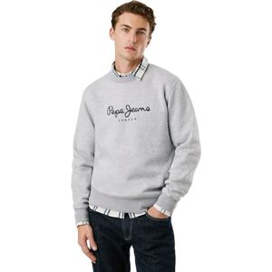 Pepe Jeans herr MACBETH MELANGE CREW sweatshirt, grå (MARL Gray), XL, Grå (Marl grå), XL Pepe Jeans herr MACBETH MELANGE CREW sweatshirt, grå (MARL Gray), XL, Grå (Marl grå), XL
