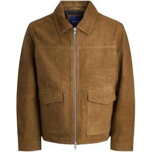 JACK & JONES Herr Jorsuede Bomber jacka Styd Aw24, konjak, x_l, konjak, XL JACK & JONES Herr Jorsuede Bomber jacka Styd Aw24, konjak, x_l, konjak, XL
