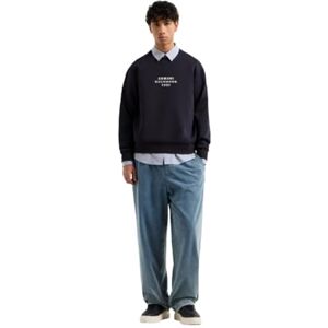 Giorgio Armani Men's Utility Edge, broderad logo bokstäver tröja, blå, M, djup marin, M Giorgio Armani Men's Utility Edge, broderad logo bokstäver tröja, blå, M, djup marin, M
