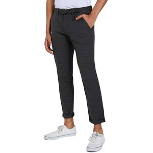 TOM TAILOR Denim Herr Raka chinos byxor med bälte 1020451, 23995 Grey Brown Check Yarn Dye, 31W / 32L TOM TAILOR Denim Herr Raka chinos byxor med bälte 1020451, 23995 Grey Brown Check Yarn Dye, 31W / 32L