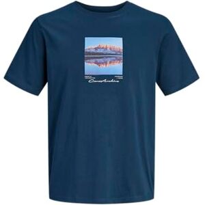 JACK & JONES Jcopoint fototryck Tee Ss Crew Neck FST, titan, S JACK & JONES Jcopoint fototryck Tee Ss Crew Neck FST, titan, S