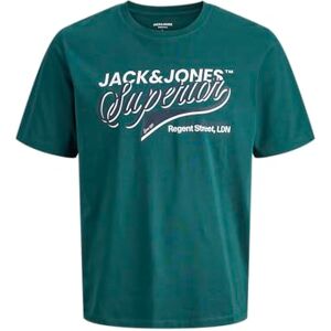 JACK & JONES Jjelogo Tee Ss O-Neck 2 Col Ss26 Sn, Atlantic Deep, XL JACK & JONES Jjelogo Tee Ss O-Neck 2 Col Ss26 Sn, Atlantic Deep, XL