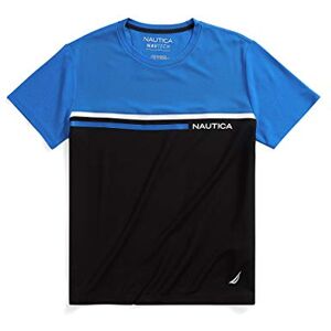 Nautica Navtech färgblock T-shirt för män, Spinnare blå, 3XL Nautica Navtech färgblock T-shirt för män, Spinnare blå, 3XL
