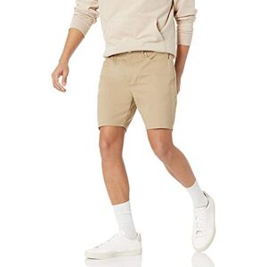 Amazon Essentials herr rak passform 17,78 cm innersöm stretch 5-fickshorts, kaki brun, 36 Amazon Essentials herr rak passform 17,78 cm innersöm stretch 5-fickshorts, kaki brun, 36