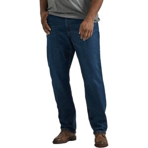 Lee Men's Big & Tall Legendary avslappnade raka jeans, 56W / 30L Lee Men's Big & Tall Legendary avslappnade raka jeans, 56W / 30L