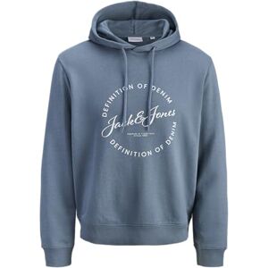 JACK & JONES Jjgrayson Sweat Hood Pls – plus storlek, Blå Mirage, 3XL JACK & JONES Jjgrayson Sweat Hood Pls – plus storlek, Blå Mirage, 3XL