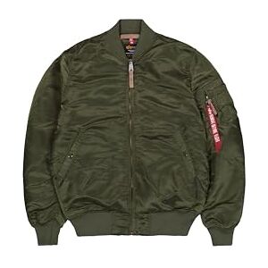 Alpha Industries MA-1 VF 59 lång bomberjacka för män Dark Green Alpha Industries MA-1 VF 59 lång bomberjacka för män Dark Green