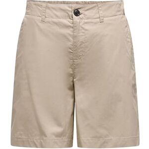 ONLY Onlzora Mw Bermuda Shorts PNT, Oxford brun, S ONLY Onlzora Mw Bermuda Shorts PNT, Oxford brun, S