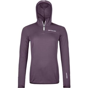 ORTOVOX Fleece Light Grid Zn Hoody W Sweatshirt Unisex Vuxen ORTOVOX Fleece Light Grid Zn Hoody W Sweatshirt Unisex Vuxen