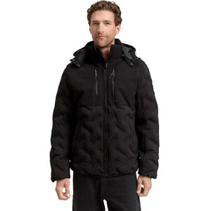 TOM TAILOR Herrjacka, 1046977 2999-svart, XXL, 29999 Svart, XXL TOM TAILOR Herrjacka, 1046977 2999-svart, XXL, 29999 Svart, XXL