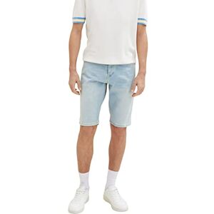 TOM TAILOR Herr 1036296 Bermuda jeans shorts, 10117-använd bleached blå denim, 30, 10117 – använd bleached Blue Denim, 30 TOM TAILOR Herr 1036296 Bermuda jeans shorts, 10117-använd bleached blå denim, 30, 10117 – använd bleached Blue Denim, 30