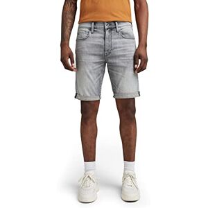 G-STAR RAW herr Shorts 3301 Slim Denim Shorts, Grau (Solblekt glaciärgrå), 29W G-STAR RAW herr Shorts 3301 Slim Denim Shorts, Grau (Solblekt glaciärgrå), 29W