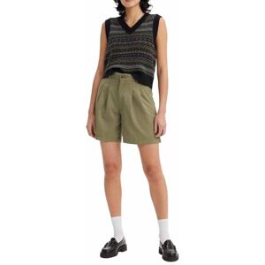 Levi's Pleated Byxor Short Greens, Djupt ljus grön, 25 Levi's Pleated Byxor Short Greens, Djupt ljus grön, 25