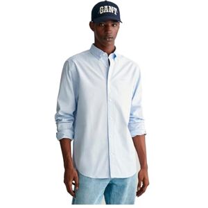 GANT Herr REG Pinpoint Oxford skjorta klassisk skjorta, ljusblå blå, standard, ljusblå, 4XL GANT Herr REG Pinpoint Oxford skjorta klassisk skjorta, ljusblå blå, standard, ljusblå, 4XL