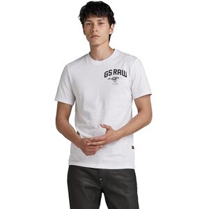 G-STAR RAW G-STAR Dam Skelett Dog Chest Graphic Slim T-shirts, Vit (White D24424-c372-110), XS G-STAR RAW G-STAR Dam Skelett Dog Chest Graphic Slim T-shirts, Vit (White D24424-c372-110), XS