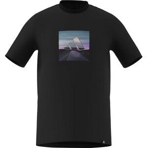 adidas Mezczyzni Summer Heat Graphic T-Shirt, black, M adidas Mezczyzni Summer Heat Graphic T-Shirt, black, M