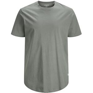 JACK & JONES män t-shirt plus storlek enfärgad t-shirt, GRÅ, XXL JACK & JONES män t-shirt plus storlek enfärgad t-shirt, GRÅ, XXL