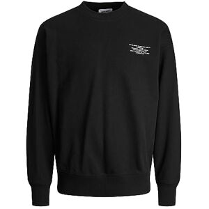 JACK & JONES Jjeriley Sweat Crew Neck Sn, svart, M JACK & JONES Jjeriley Sweat Crew Neck Sn, svart, M