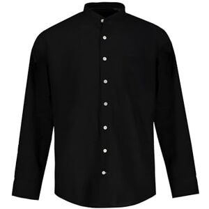 JP 1880 herr, stora storlekar, herrkläder, L-8XL, JP1880, skjorta, långärmad, linnemix, ståkrage, modern passform, upp till 8 XL 790394, svart, XXL JP 1880 herr, stora storlekar, herrkläder, L-8XL, JP1880, skjorta, långärmad, linnemix, ståkrage, modern passform, upp till 8 XL 790394, svart, XXL