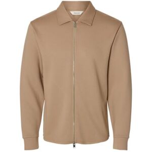 SELECTED MEN Slhemanuel mjuk full dragkedja sweat Noos, Savannah Tan, XXL SELECTED MEN Slhemanuel mjuk full dragkedja sweat Noos, Savannah Tan, XXL