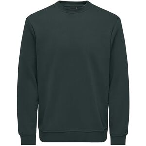 Only & Sons Onsconnor Reg Crew Neck Sweat Noos sweatshirt, Mörkaste granen, M Only & Sons Onsconnor Reg Crew Neck Sweat Noos sweatshirt, Mörkaste granen, M