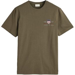 GANT REG Archive Shield EMB SS T-shirt, Juniper grön, XL GANT REG Archive Shield EMB SS T-shirt, Juniper grön, XL