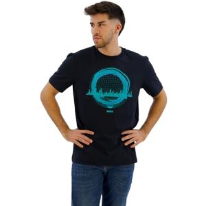 Boss T-shirt för män, Mörkblå402, XL Boss T-shirt för män, Mörkblå402, XL
