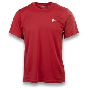 Ande Bobbio T-shirt för män – lätt teknisk skjorta för utomhusaktiviteter, Röd, XL Ande Bobbio T-shirt för män – lätt teknisk skjorta för utomhusaktiviteter, Röd, XL