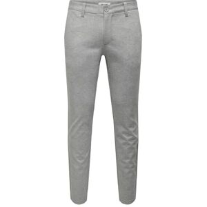 Only & Sons Onsmark Slim Check Pants 9887 Noos, Glaciärgrå, 29W / 34L Only & Sons Onsmark Slim Check Pants 9887 Noos, Glaciärgrå, 29W / 34L