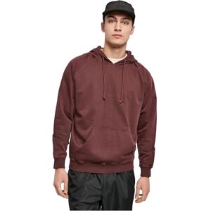 Urban Classics Huvtröja för män med raglanärmar, overdyed used look, hoodie, avslappnad huvtröja, storlek S till 5XL, Körsbär, M Urban Classics Huvtröja för män med raglanärmar, overdyed used look, hoodie, avslappnad huvtröja, storlek S till 5XL, Körsbär, M