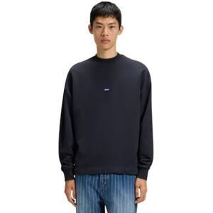 HUGO Sweatshirt för män, Mörkblå 405, XS HUGO Sweatshirt för män, Mörkblå 405, XS