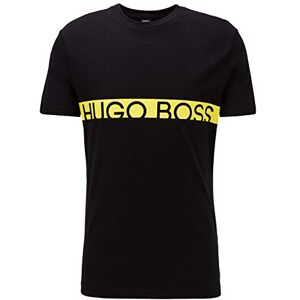 Boss T-shirt för män Rn, Svart (svart 4), M Boss T-shirt för män Rn, Svart (svart 4), M