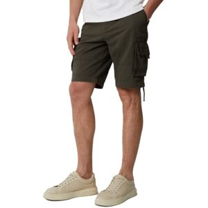 Threadbare Manchester Cargoshorts för män, Skogsgrön, 36W Threadbare Manchester Cargoshorts för män, Skogsgrön, 36W