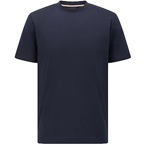 Boss Tiburt kortärmad T-shirt med rund hals för män, Marinblått Xsp, M Boss Tiburt kortärmad T-shirt med rund hals för män, Marinblått Xsp, M