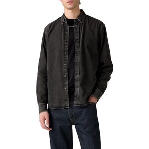 Levi's Herr autentisk Button Down skjorta, Gizmo tvättad svart, S Levi's Herr autentisk Button Down skjorta, Gizmo tvättad svart, S