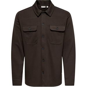 Only & Sons Onsnewkodyl Overshirt Sweat Noos, Mulch, L Only & Sons Onsnewkodyl Overshirt Sweat Noos, Mulch, L