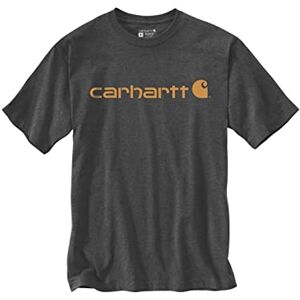 Carhartt kläder, logotyp, t-shirt, Antracit smälter, XS Carhartt kläder, logotyp, t-shirt, Antracit smälter, XS