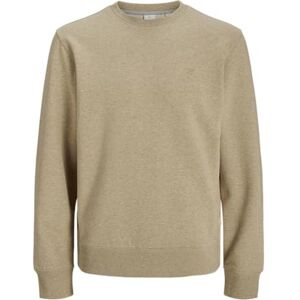 JACK & JONES Jprcclogan Sweat Crew Neck Noos, Travertin, S JACK & JONES Jprcclogan Sweat Crew Neck Noos, Travertin, S