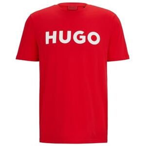 HUGO T-shirt för män, Öppen rosa693, M HUGO T-shirt för män, Öppen rosa693, M