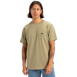Quiksilver Basic SS kortärmad T-shirt ung herr beige XS, Aloe, XS Quiksilver Basic SS kortärmad T-shirt ung herr beige XS, Aloe, XS